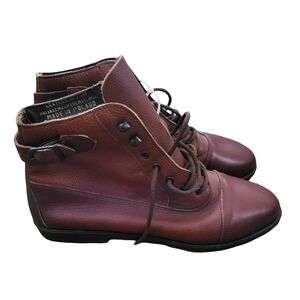 Women's Brown Leather Boots